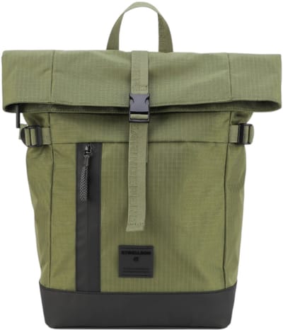 strellson Laptop rugzak Rugzak met laptopvak Northwood RS Eddie Backpack Dark Olive Olijfgroen