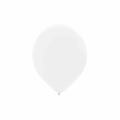 MINI : 13cm Wit Premium Ballonnen 5" (13 cm) Professionele Kwaliteit (± 50 stuks)
