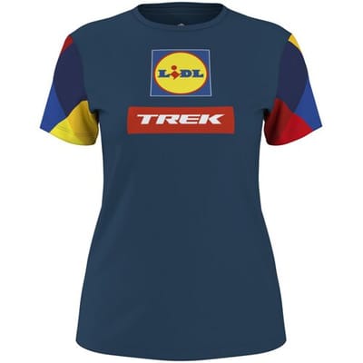 CRIVIT Dames sportshirt Lidl-Trek 2026 (Marineblauw, XS (32/34))
