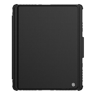 Nillkin, Hoesje geschikt voor iPad Pro 12.9 inch / Air 13 inch - Verlicht Toetsenbord Bumper Link Series, Zwart
