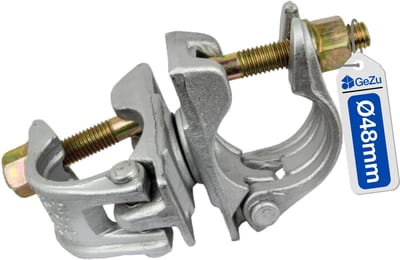 GeZu Impex Steiger Draaikoppeling 48 x 48 mm EZP Galvanisch Verzinkt