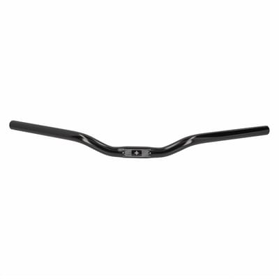 Fietsstuur Aluminium - Stuur Mountainbike - Comfortabel Fietsen - Ergonomisch Ontwerp - 600mm Breedte 25.4mm - Zwart
