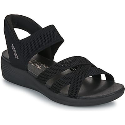Skechers Arya Slip-ins Sandalen zwart Textiel - Dames - Maat 40
