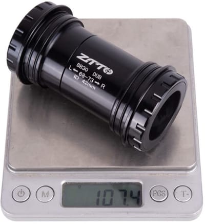 Dailygoods- Trapaslager BB30 42mm - Verzegeld Lager - Trapas Shell Breedte 68-73mm - Hoogwaardige Materialen - Lichtgewicht - Eenvoudig te Installeren - Onderbeugel