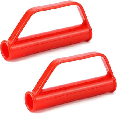 Set van 2 25mm Veilige Handtruck Handvatten - Vervangende Handvatten met Impactbescherming voor Handtrucks en Transportwagens