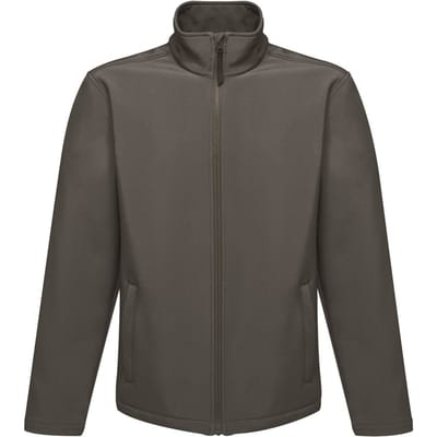 Regatta - Heren Reid Softshell Windbestendige en Waterafstotende Jas (Grijs)
