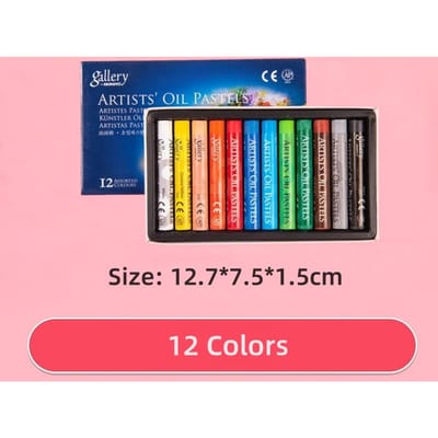 Wasbare Kunstenaar Olie Pastel Kleur Olieverf Stick Zacht Krijt Kinderkunst Tekenset Schoolbenodigdheden 12/25/50 Kleuren blue