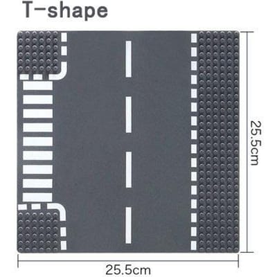 32x32 32x16 Stippen Tijdloze Grondplaten Blokken DOE-HET-ZELF Compact Formaat Stadsstraat Blokken Grondplaat Bouw Speelgoed Ideaal Voor