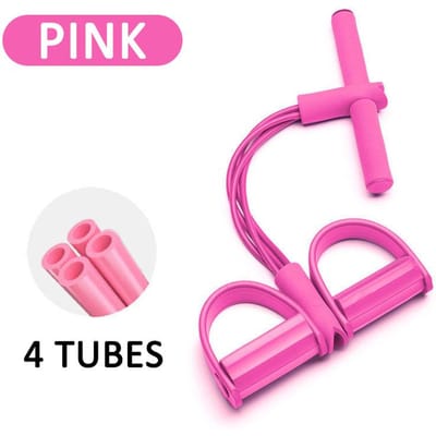 Multifunctioneel Spanningskoord 6-Tube Elastisch Yoga Pedal Puller Weerstandsband Spanningskoord voor Beenstrekking Afslanktraining