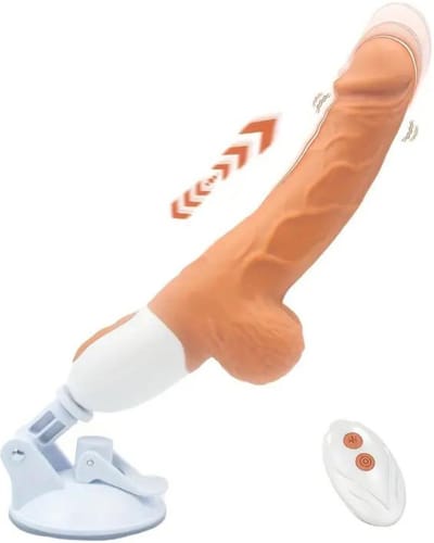 Nivard Dildo - Anaal - Met Zuignap - Siliconen - Sex Toys - Voor Mannen & Vrouwen - Voor Koppels - Couples - Vlees