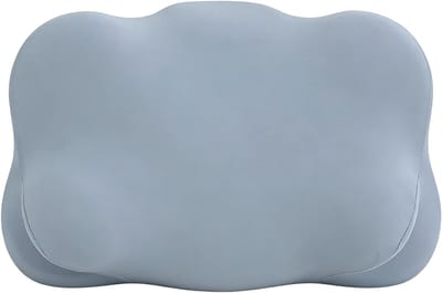 Zijslaapkussen - Traagschuim kussen - Ergonomische ondersteuning - Ademende koeling - 37x57x11cm - Meerblauw