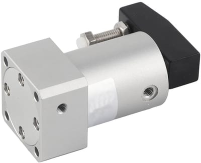 Dailygoods- Pneumatische Cilinder 90 Graden - Aluminiumlegering - Dubbelwerkend - 25mm Binnendiameter - 1.0 MPa Werkdruk - Zwenkklem - Rotatiecilinder