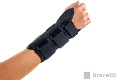 BraceID D-Ring Polsbrace - Long - Carpaal Tunnel Syndroom - Links - L