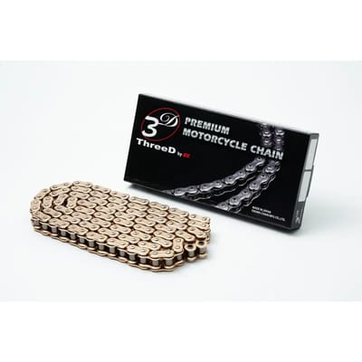 Chaîne moto van transmissie Qx2-Ring met klinkverbinding EK Chain 530 Z/3D
