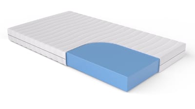 Toros Bedden 180x200x14 - Koudschuim -Anti Allergisch - Afritsbare Hoes - Wit - Premium Kwaliteit
