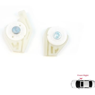 EWR5393+EWR1063 Voor Rechts Raammechanisme Reparatie Hoek Kabel Rolletjes Clips Pen Set 1+2 voor Fiat Doblo MK1 MPV Bestelwagen 119 223 2001-2010 51718403