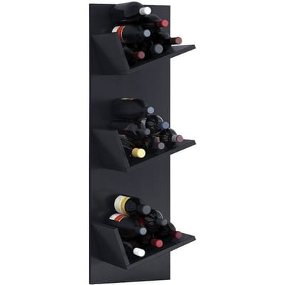 Houten wijnrek Flessenrek Wandplank Wandplank Hangende plank Flessen Wijn Vinosi