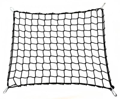 FEROCITY - Universeel autonet - 120x80 cm - kofferbaknet - hondennet auto - scheidingsnet - Zwart