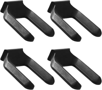 Wielstoppers - Antislip blokken - Meubels vastzetten - Slijtvast materiaal - 4 stuks - Zwart
