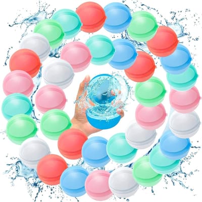 Waterbommen - Waterballonnen - Zomerse Spellen - Zelfsluitend - 6 stuks - Meerdere Kleuren
