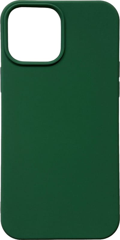 Casemania Hoesje Geschikt voor Apple iPhone 13 Pro Max - Donker Groen - Extra Stevig Siliconen Back Cover
