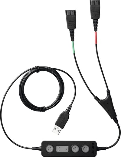 USB Adaptor Jabra Link 265 USB/QD Black