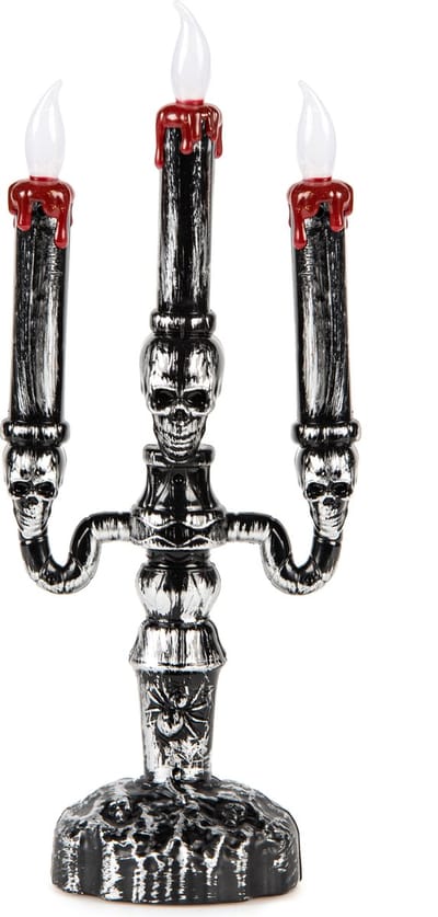 CHAKS - 3-armige LED kandelaar 32 cm