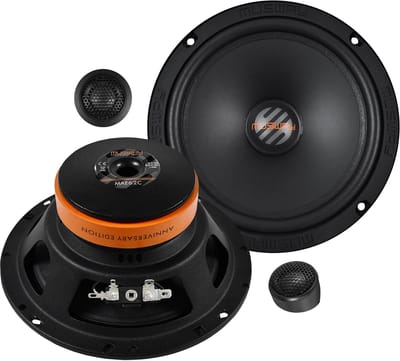 Musway MAE6.2C | 16,5cm / 6.5 | 2 x 100 Watt RMS | 2-Weg Component Set / Auto speakers / Luidsprekers HQ Total 400W