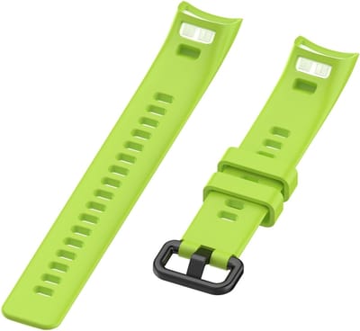 Siliconen bandje - geschikt voor Huawei Honor Band 4 / Honor Band 5 - limoengroen