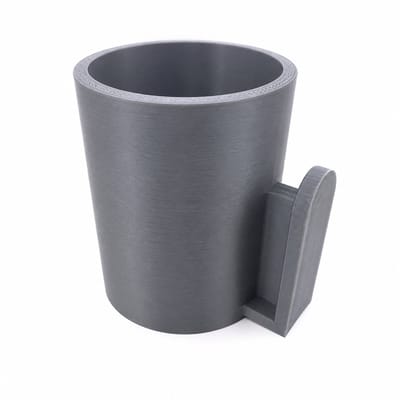 Stofzuigerbuis Ophanghaak 35 mm - Geschikt voor Philips® PowerPro Active FC9520, FC9521, FC9522, FC9523 & FC9524 - Vervangingshaak - Stofzuiger Reserveonderdeel - Grijs
