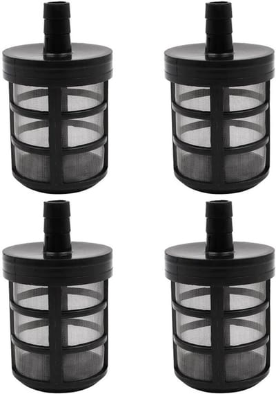Allecto - 4-delige buisfilters - Aanzuigfilter - Verleng de
