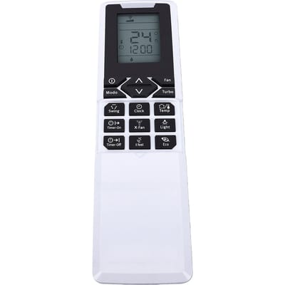 Télécommande de climatiseur compatible ERS09E37HWI Télécommande légère de remplacement Facile à régler