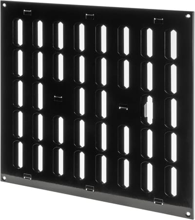 Verstelbare Ventilatieafdekking 30,5 cm x 30,5 cm voor Binnen en Buiten - Ventilatie Rooster voor Verwarming en Koeling