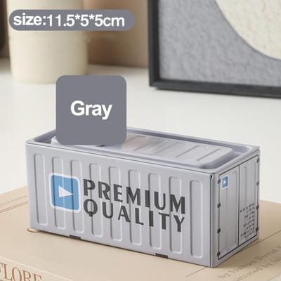 IJzeren Opbergdoos Retro Industriële Stijl Metalen Miniatuur Container Model Decoratieve Opbergdoos Creatief Model Displaystuk
