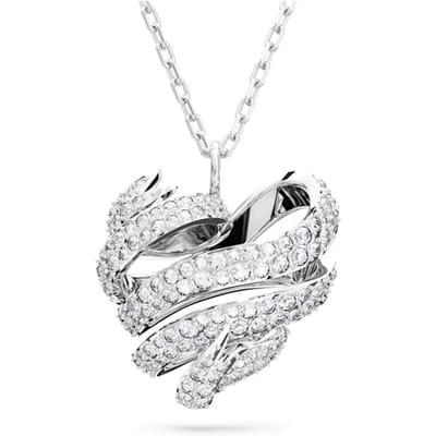 Swarovski Volta Verfijnd Mode Veelzijdig Zilveren Ketting Damesketting 5647584 Box (Random Color) white