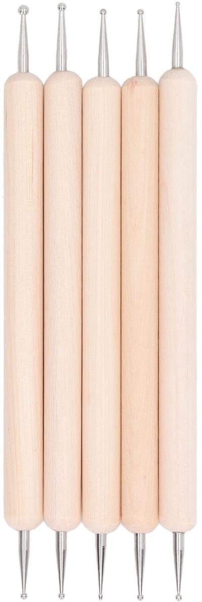 Dailygoody - Embossing Stylus Set - Traceren - Perfect voor Aardewerk en Sculpting - 5 stuks - Handige Dotting Tools voor Creatieve Klussen - Geschikt