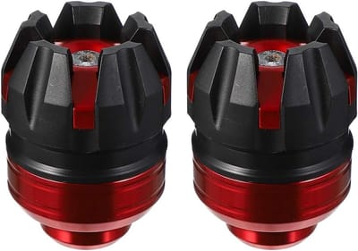 Motorfiets Voorvork Cups - Crash Beschermers - Val Bescherming - Aluminiumlegering - 2 Stuks - Rood