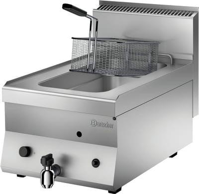 Gas Friteuse - 65cm Diep - 8 Liter - TG - Bartscher 1152103 - Horeca