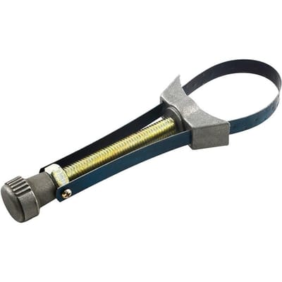 Outil de retrait de filtre à huile pour voiture, outil de retrait de filtre à huile, clé à sangle, diamètre réglable de 60mm à 120mm 1pc