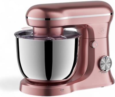 Keukenmachine - Mixer Robot - Bakken en Koken - Krachtige 1500W Motor - 5 Liter Kom - Roze