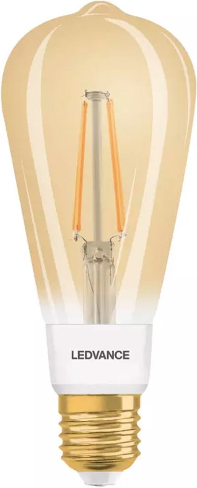 Ledvance - Smart+ Edison Clear Filament Gold E27 Light Bulb - Zigbee