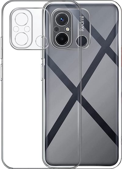 Hoesje voor Xiaomi Redmi 11A / Redmi 12C backcover Shockproof siliconen Transparant