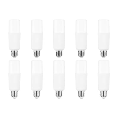 Modee E27 LED Lamp 12W - 960lm - 4000K - Neutraal Wit - LED Stick Lamp T44 - Vervangt 90W Halogeen Gloeilamp - 10 stuks