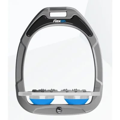 Platte Ultra Grip Aluminium/Grijs/Blauw steigerriemen Flex-On Green Composite