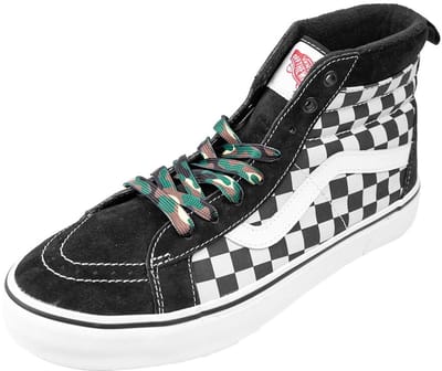 Platte schoenveters | Sneaker veters | Print: Camouflage | Kleur: Donker groen | Lengte: 100cm
