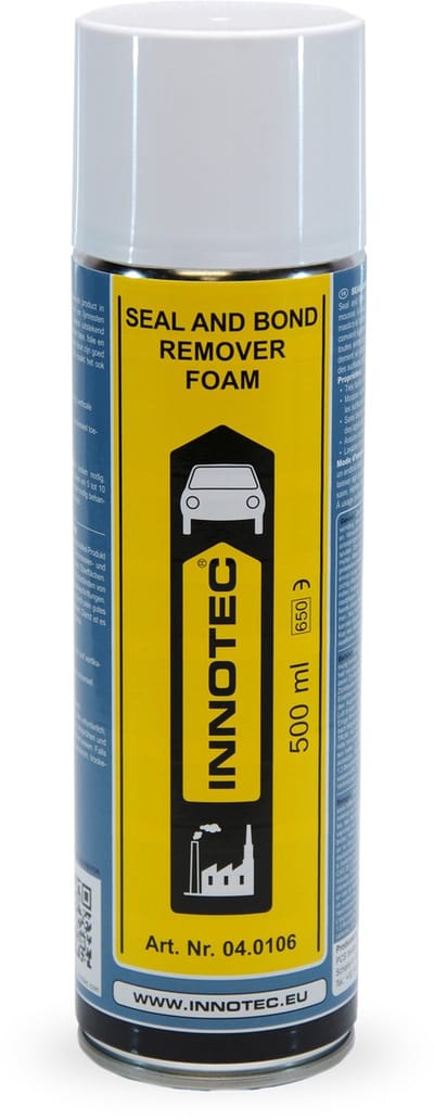 Innotec Seal and Bond Remover foam 500ml (Kit/Sticker verwijderaar en ontvetter)