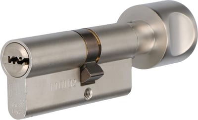 S2 veiligheidscilinder F6 K30/40 SKG 2, knopcilinder (gelijksluitend)