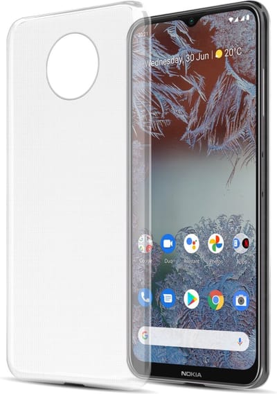 Cadorabo Hoesje geschikt voor Motorola MOTO G10 / G30 in VOLLEDIG TRANSPARANT - Beschermhoes gemaakt van flexibel TPU Silicone Case Cover