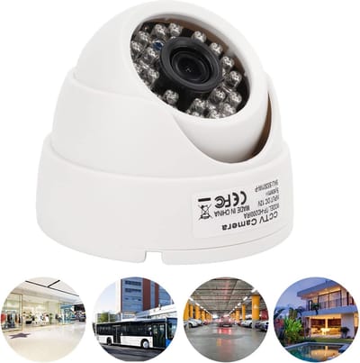 Koepelcamera Duidelijk Beeld voor Binnen en Buiten - Beveiligingscamera (NTCS) .
