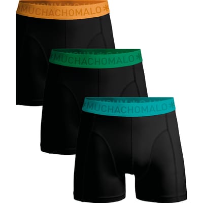 Muchachomalo Boxershort Heren – 3 Pack – 95% Katoen – Heren Ondergoed – Kleding – Stevig Ondergoed – Onderbroeken Heren